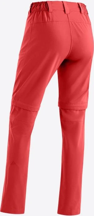 Maier Sports Nata Loop Zip-Off Hose lang red orcher (Damen)
