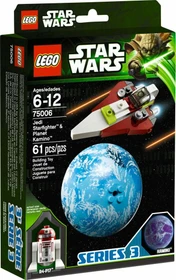 LEGO Star Wars Buildable Galaxy - Jedi Starfighter & Planet Kamino