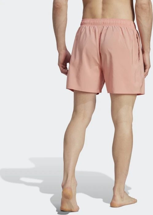 adidas Solid CLX Short-Length Badeshorts wonder clay/black (Herren)