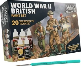 Army Painter Warpaints Fanatic Historical WWII British Farbset, 20-tlg.
