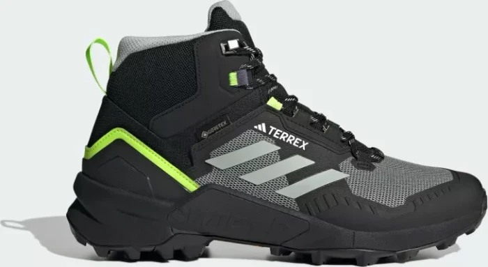 adidas Terrex Swift R3 Mid GTX wonder silver/lucid lemon (Herren)