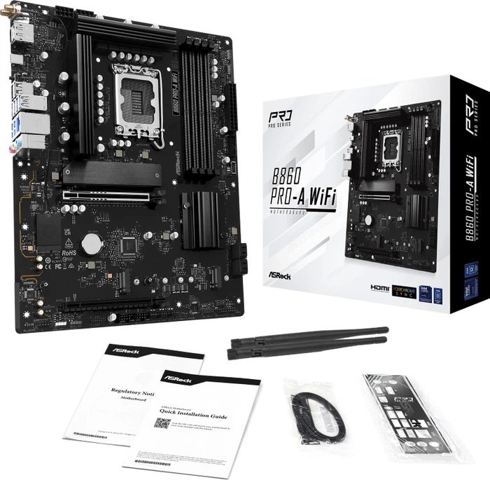 ASRock B860 Pro-A WiFi (Intel 1851)