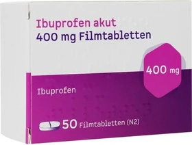 Juta Ibuprofen akut 400mg Filmtabletten, 50 Stück