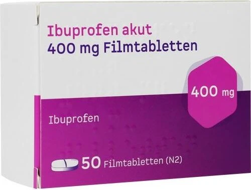 Juta Ibuprofen akut 400mg Filmtabletten, 50 Stück