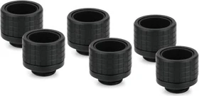 Thermal Grizzly DeltaMate Fitting HT16 16mm G1/4" schwarz, 6er-Pack