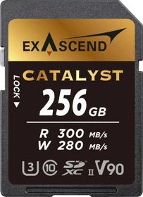 Exascend Catalyst R300/W280 256GB, UHS-II U3, Class 10