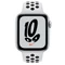 Apple Watch Nike SE (GPS + Cellular) 44mm silber mit Sportarmband Pure Platinum/schwarz Vorschaubild