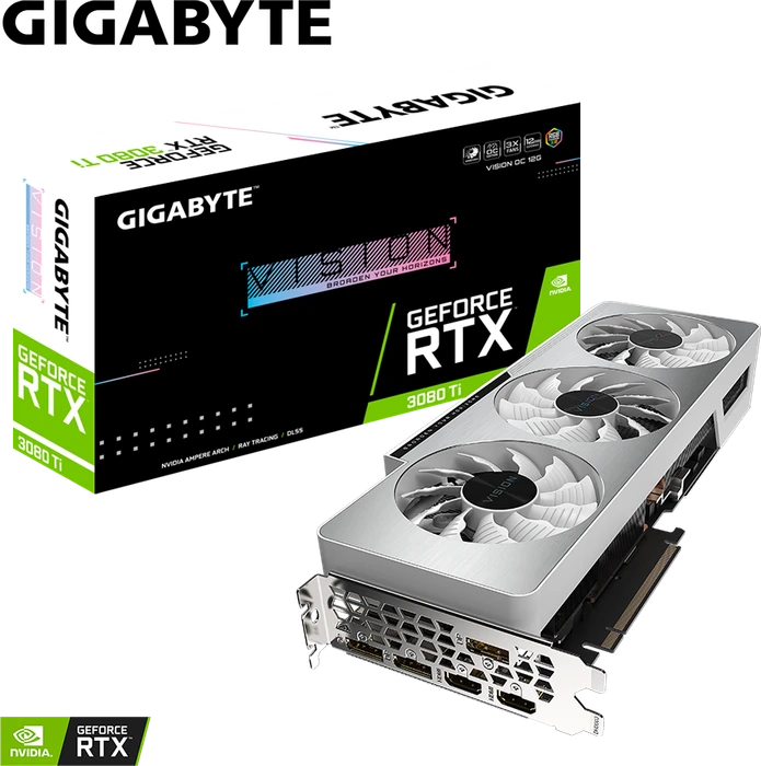GIGABYTE GeForce RTX 3080 Ti Vision OC 12G, 12GB GDDR6X, 2x HDMI, 3x DP
