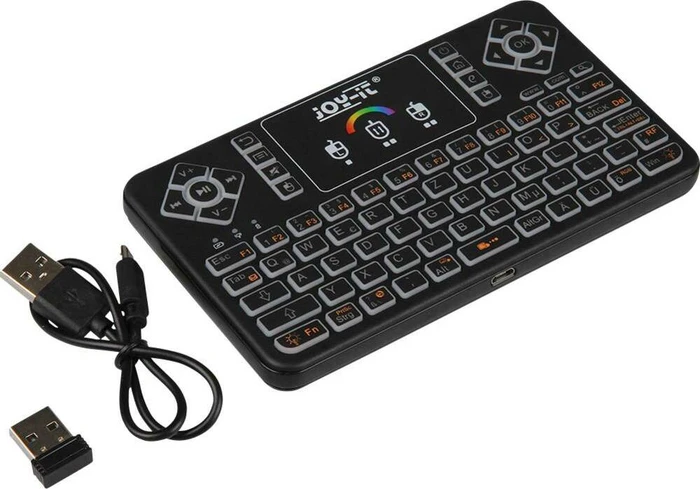 Joy-iT Tasta-Mini Mini Wireless Keyboard, USB, DE