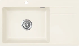systemceram Stema 86 SL F Einbau Becken links jasmin