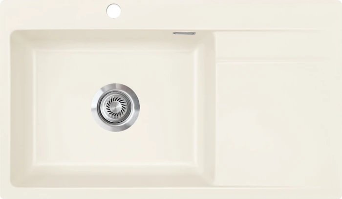 systemceram Stema 86 SL F Einbau Becken links jasmin