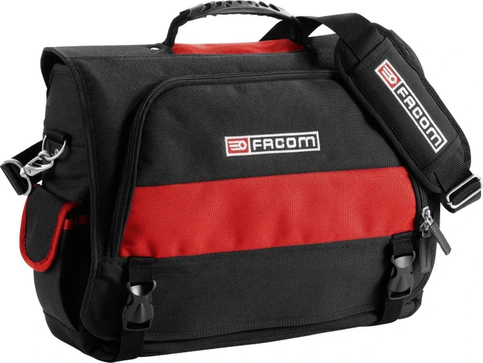 Facom Notebook Tasche Passend für maximal: 38,1 cm (15") Schwarz, Rot