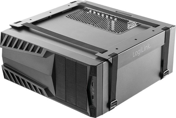 LogiLink PC-Halterung, Untertischmontage mit Gurt