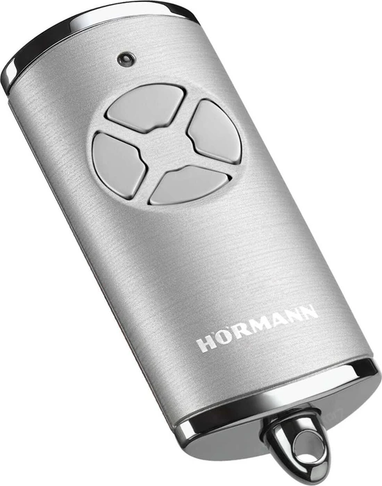 Hörmann HSE 4 BiSecure Handsender für Garagentor 4-Kanal, silber