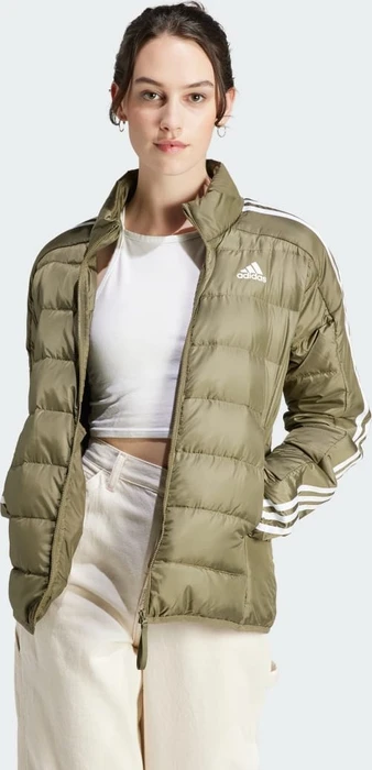 adidas Essentials 3-Streifen Light Jacke olive strata (Damen)