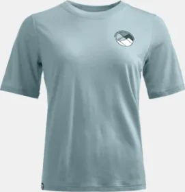 Ortovox 140 Cool Round Landscape Funktionsshirt kurzarm glacier grey (Damen)