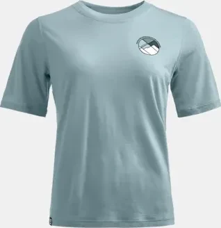 Ortovox 140 Cool Round Landscape Funktionsshirt kurzarm glacier grey (Damen)