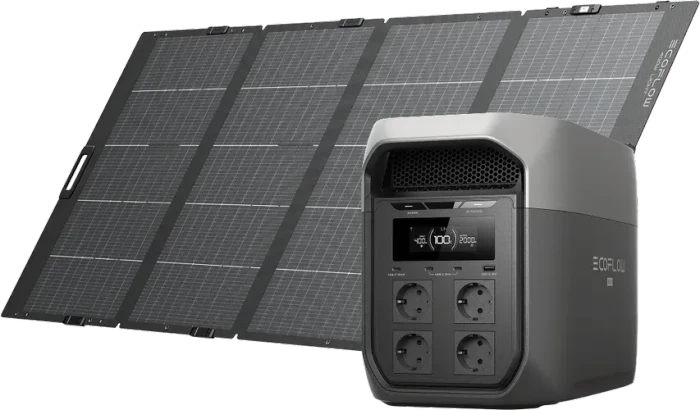 EcoFlow DELTA 3 Max Solargenerator, 2048Wh
