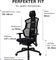 Recaro Aer Full Upgrade Gamingstuhl, Midnight Black Vorschaubild