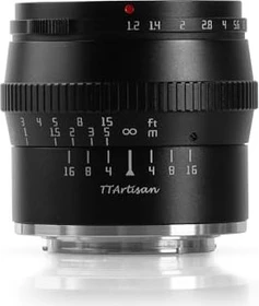 TTArtisan 50mm 1.2 für Nikon Z schwarz