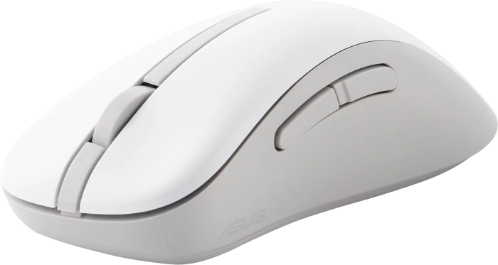 ASUS MD102 Wireless Mouse weiß, USB/Bluetooth