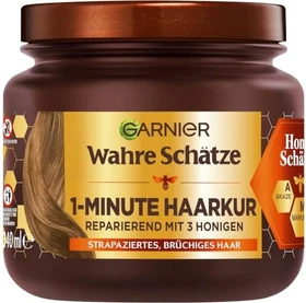 Garnier Wahre Schätze 1-Minute Haarkur Honigschätze, 340ml