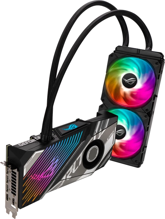 ASUS ROG Strix LC GeForce RTX 3080 Ti, ROG-STRIX-LC-RTX3080TI-12G-GAMING, 12GB GDDR6X, 2x HDMI, 3x DP