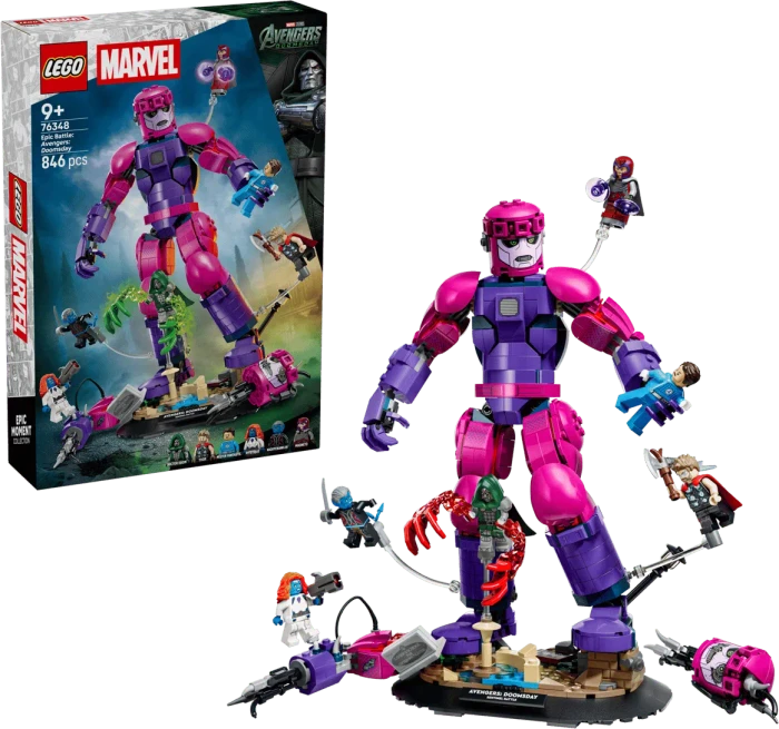 LEGO Marvel Super Heroes Spielset - Legendärer Showdown: Avengers: Doomsday