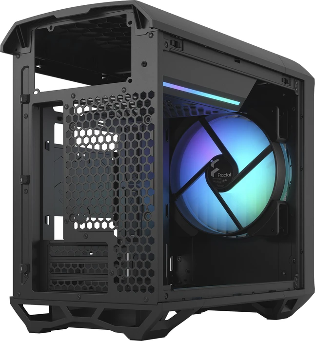 Fractal Design Torrent Nano Black RGB TG Light Tint, Glasfenster, Mini-ITX