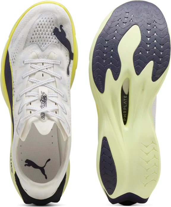 Puma Deviate Nitro Elite 4 puma white/apple spritz/lux lime (Herren)