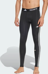 adidas TECHFIT Compression Training 3-Streifen Hose lang black (Herren)