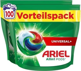 Ariel Universal+ Allin1 Pods Waschmittel, 100 Stück