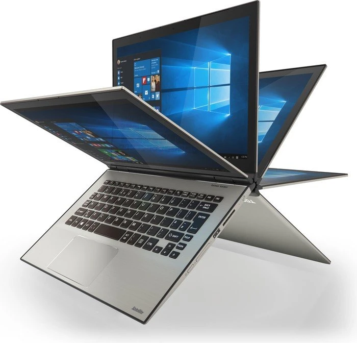 Toshiba Satellite Radius 12 P20W-C-106, gold, Core i7-6500U, 8GB RAM, 256GB SSD, DE