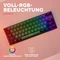 Trust Gaming GXT 1873 Revyn 60% Mini Wireless, grau/schwarz, LEDs RGB, Outemu Red, USB/Bluetooth, DE Vorschaubild