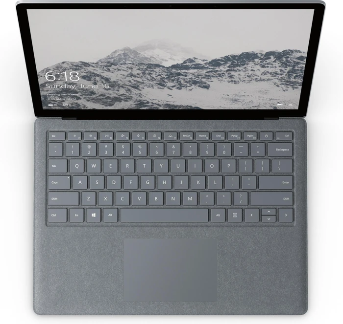 Microsoft Surface Laptop, Platin, Core i5-7200U, 8GB RAM, 256GB SSD, CH, Business