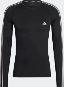 adidas Techfit Kompressionsshirt langarm schwarz (Herren)