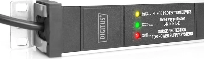 Digitus Steckdosenleiste, 1HE, 7-fach, 250V, 2m