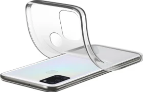 Cellularline Soft Cover für Samsung Galaxy A21s transparent