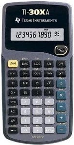 Texas Instruments TI-30Xa