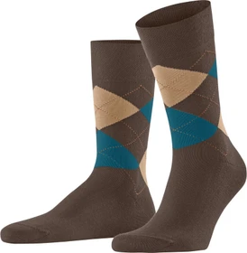 Falke Sensitive Argyle Socken brown tan (Herren)