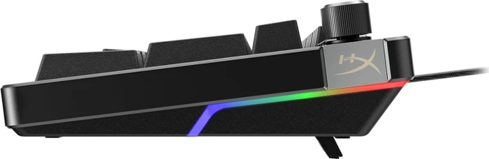 HP HyperX Alloy Rise, PBT, LEDs RGB, hot-swap, HyperX Linear, USB, UK