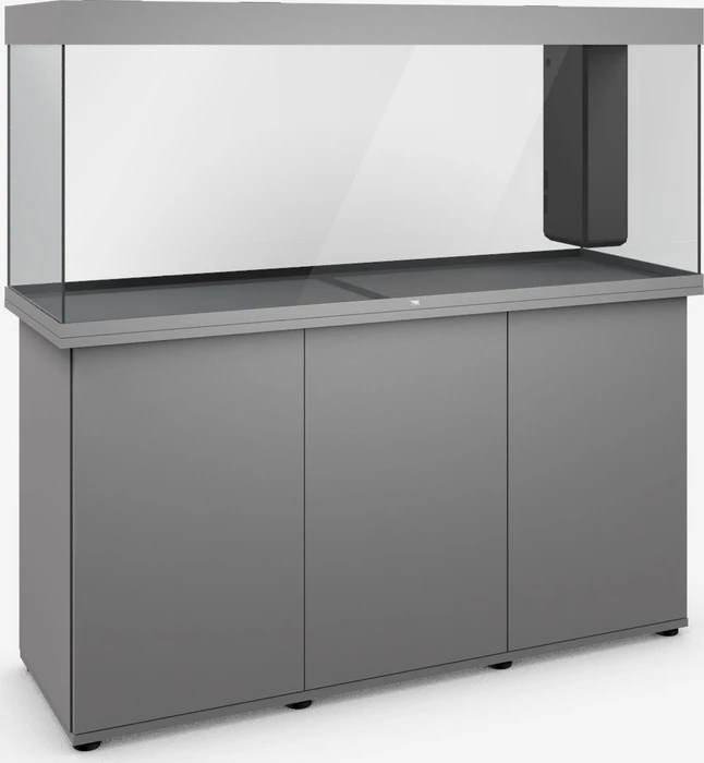 Juwel Rio 450 LED Aquarium-Set mit Unterschrank, grau/grau, 450l