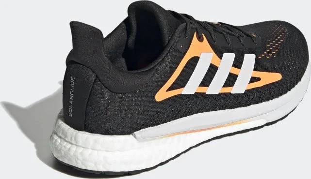 adidas Solar Glide core black/cloud white/screaming orange (Herren)