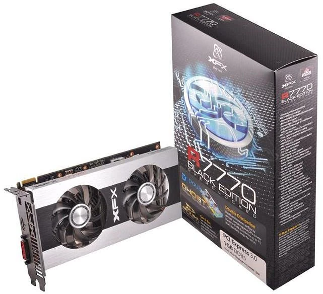 XFX Radeon HD 7770 GHz Edition, 1GB GDDR5, DVI, HDMI, mDP