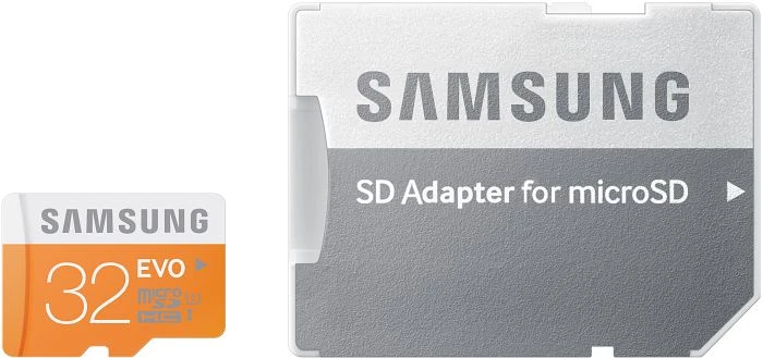 Samsung EVO R48 32GB Kit, UHS-I, Class 10