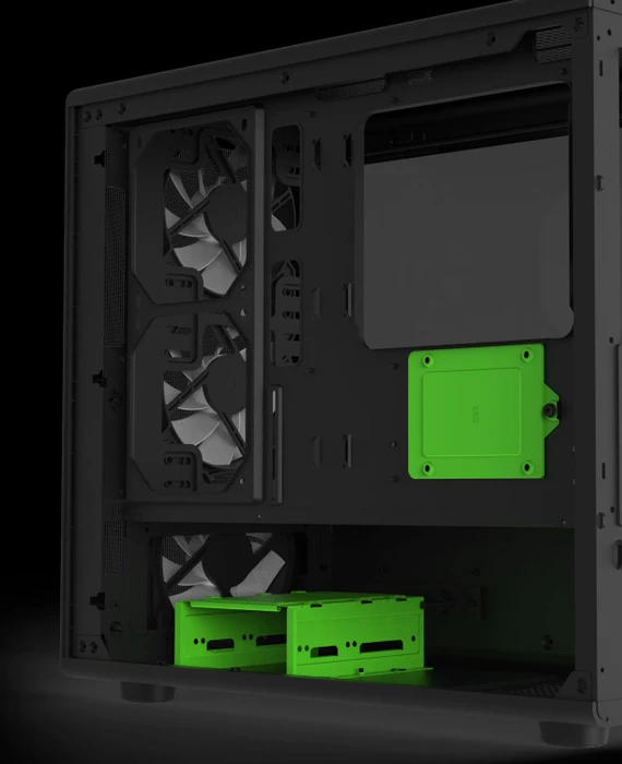 Zalman M5 Black, Glasfenster