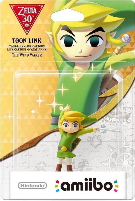 Nintendo amiibo Figur The Legend of Zelda Collection The Wind Waker Toon-Link (Switch/WiiU/3DS)