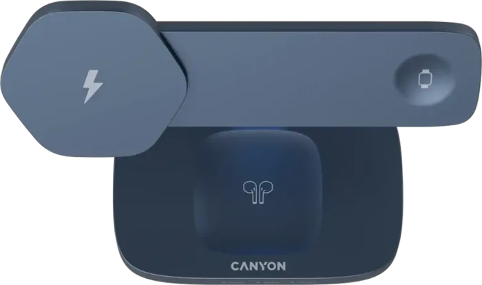 Canyon Kabellose Ladestation Hexagon WCS310 blau/grau