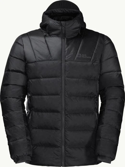 Jack Wolfskin Nebelhorn Down Hoody Funktionsjacke schwarz (Herren)