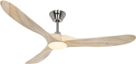 CasaFan Eco Genuino-L 152 BN-NT Deckenventilator holz/chrom